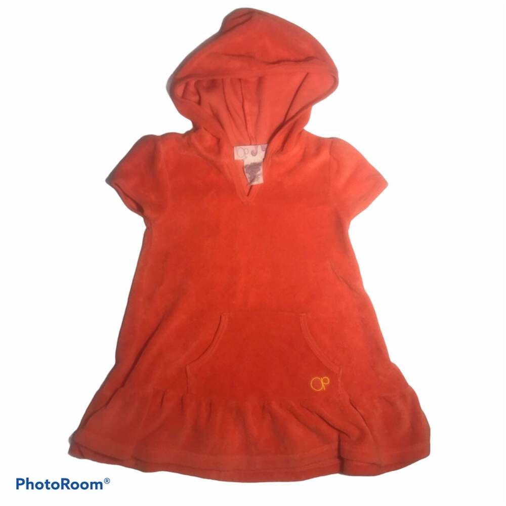Ocean Pacific Hooded Terry Swim Cover 24 Months